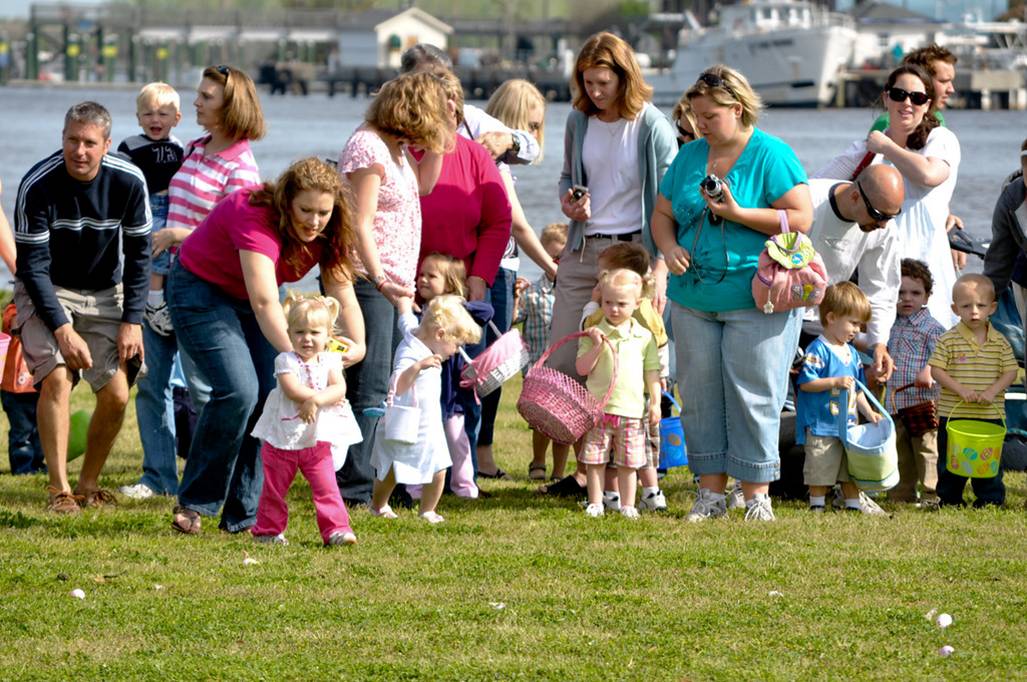 Battleship NC Easter Egg Hunt
