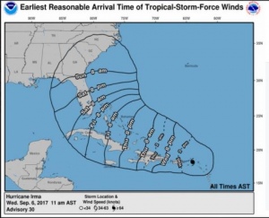 Hurricane Irma Update Wilmington NC